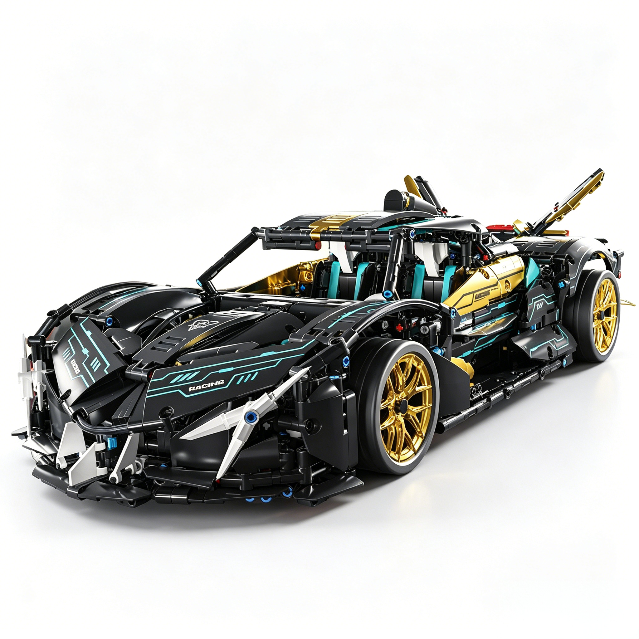 KAVOWORLD 66650 Hyper Car Building Set | 2113 Pieces | 1:10 Scale
