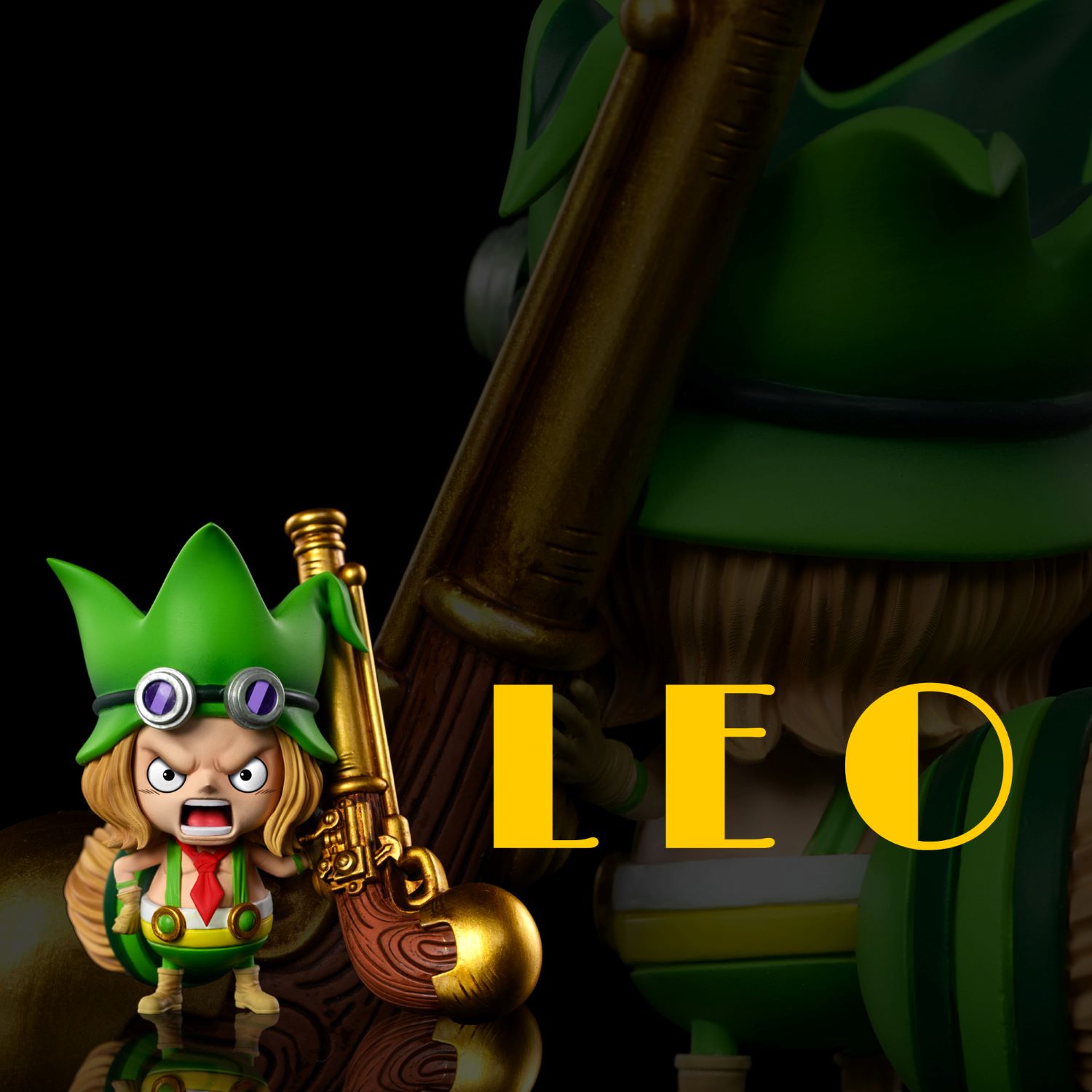 A+ Studio - One Piece Dressrosa Arc Leo Statue(GK)-