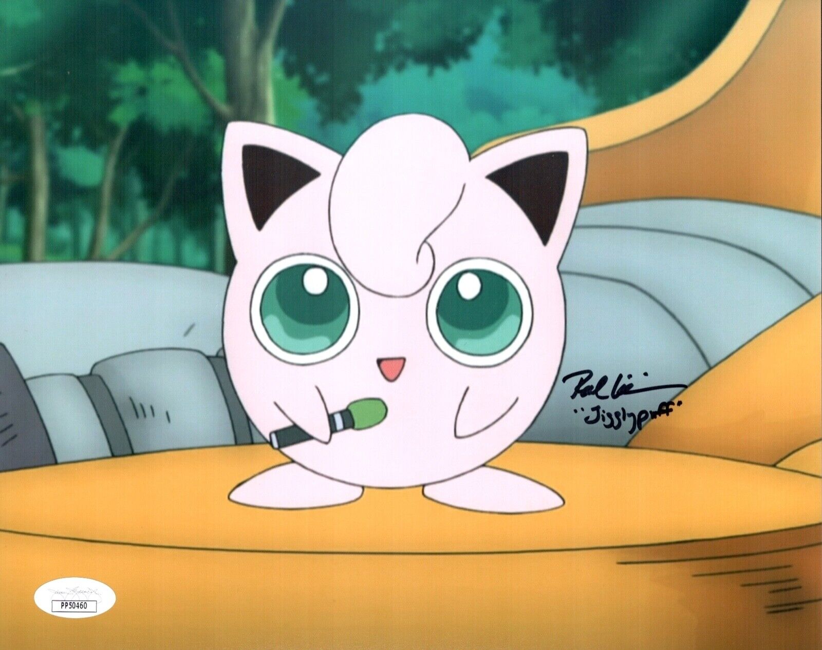 RACHEL LILLIS Signed 8x10 POKEMON JIGGLYPUFF Authentic Photo Poster painting Autograph JSA COA