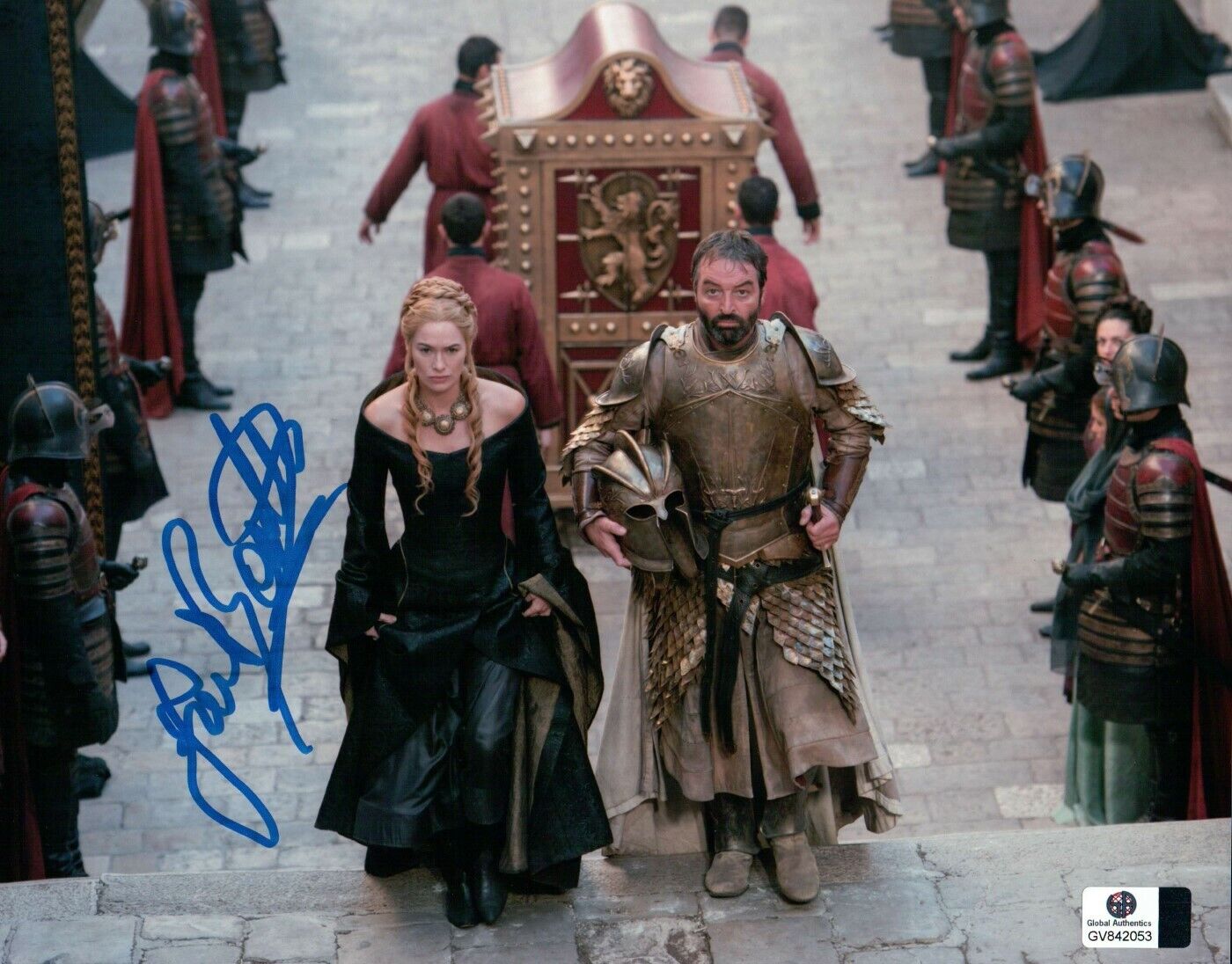 Ian Beattie Signed Autographed 8X10 Photo Poster painting Game of Thrones Ser Meryn Trant 842053