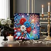 Framed Diamond Painting - Special Shaped - Independence Day (25x25cm)