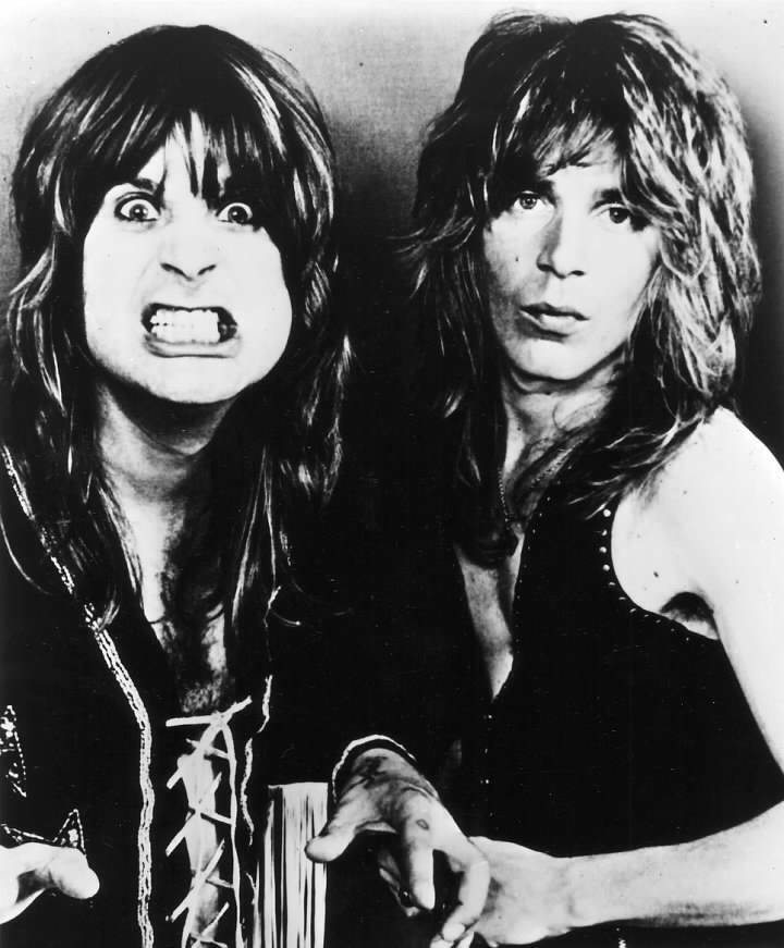 ??Guitar Legend RANDY RHOADS w/ OZZY 8x10” Photo Poster painting Blizzard of Oz