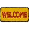 Welcome - Car License(6*12Inch)