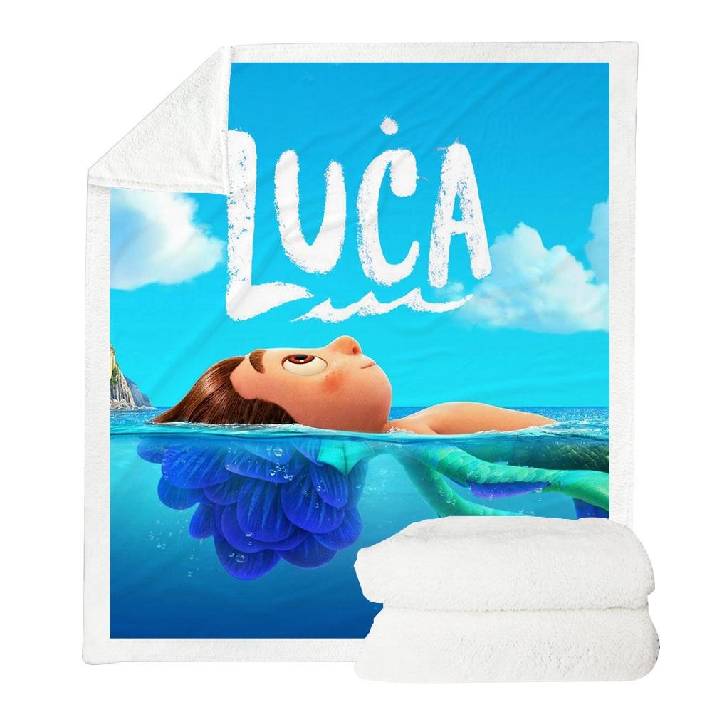 Luca Throw Blanket Soft Fleece Blanket for Home Office Lounge Use