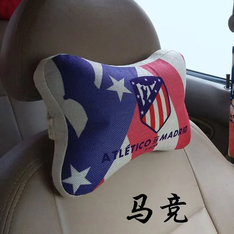 Car headrest-Atletico Madrid-(2 pieces)