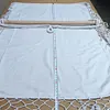 Outdoor Tassels Hammock Garden Patio White Cotton Swing Chair Hanging Bed