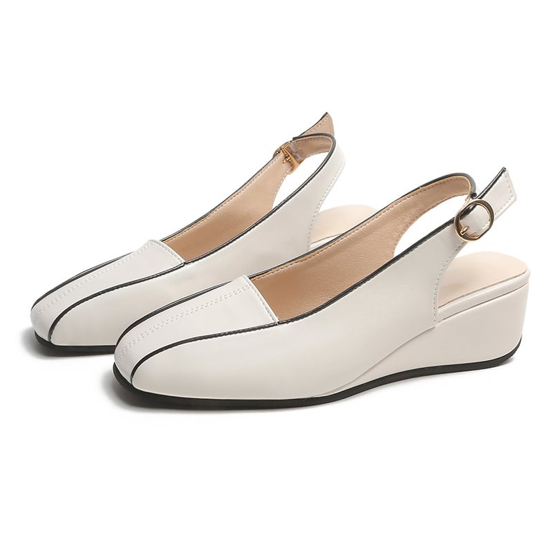 Versatile Retro Wedge Heel Sandals-PABIUYOU- Women's Fashion Leader