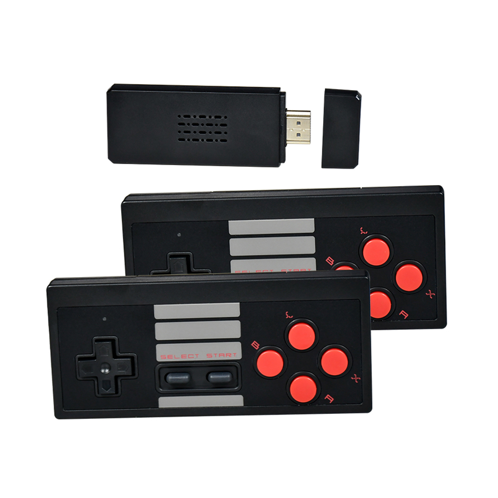 

Powkiddy PK07 Retro Mini Game Console Built in 660 Video Player TV Stick, 501 Original