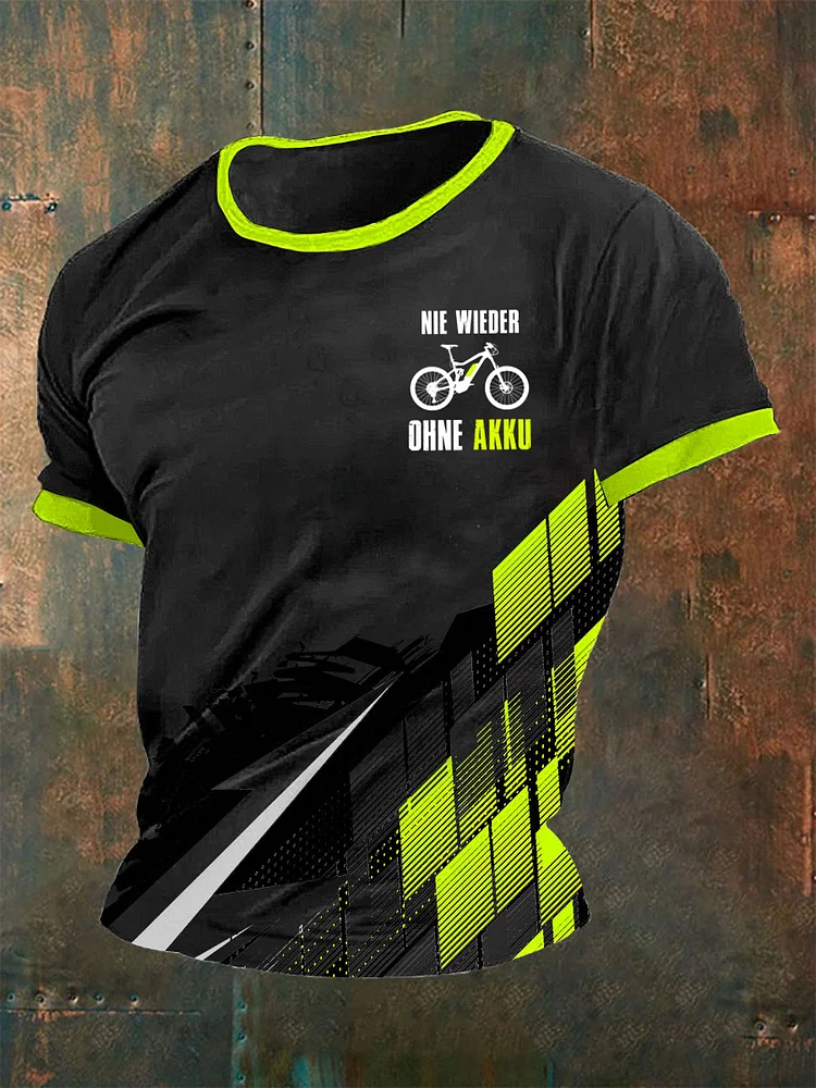 Neues T-Shirt für Männer ohne Akku