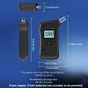 Digital Alcohol Breath Tester LCD Display Portable Breathalyzer for Personal Use