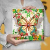 (25x25cm)DIY Pre-Framed 3D Flapping Butterfly Diamond Painting Art Craft Kit Living Room Decor