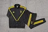2023/2024 Juventus Long Zipped Jacket Black Football Shirt 1:1 Thai Quality Set