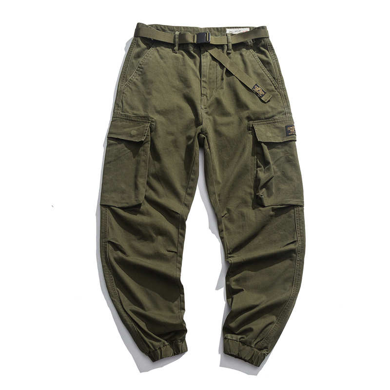 Military Outdoor Workwear Girdle Foot Multi-pocket Casual Pants