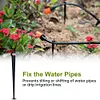 500Pcs Fixing Pole Garden Ground Rod Hose Support Rod for Vegetable Herbs Garden