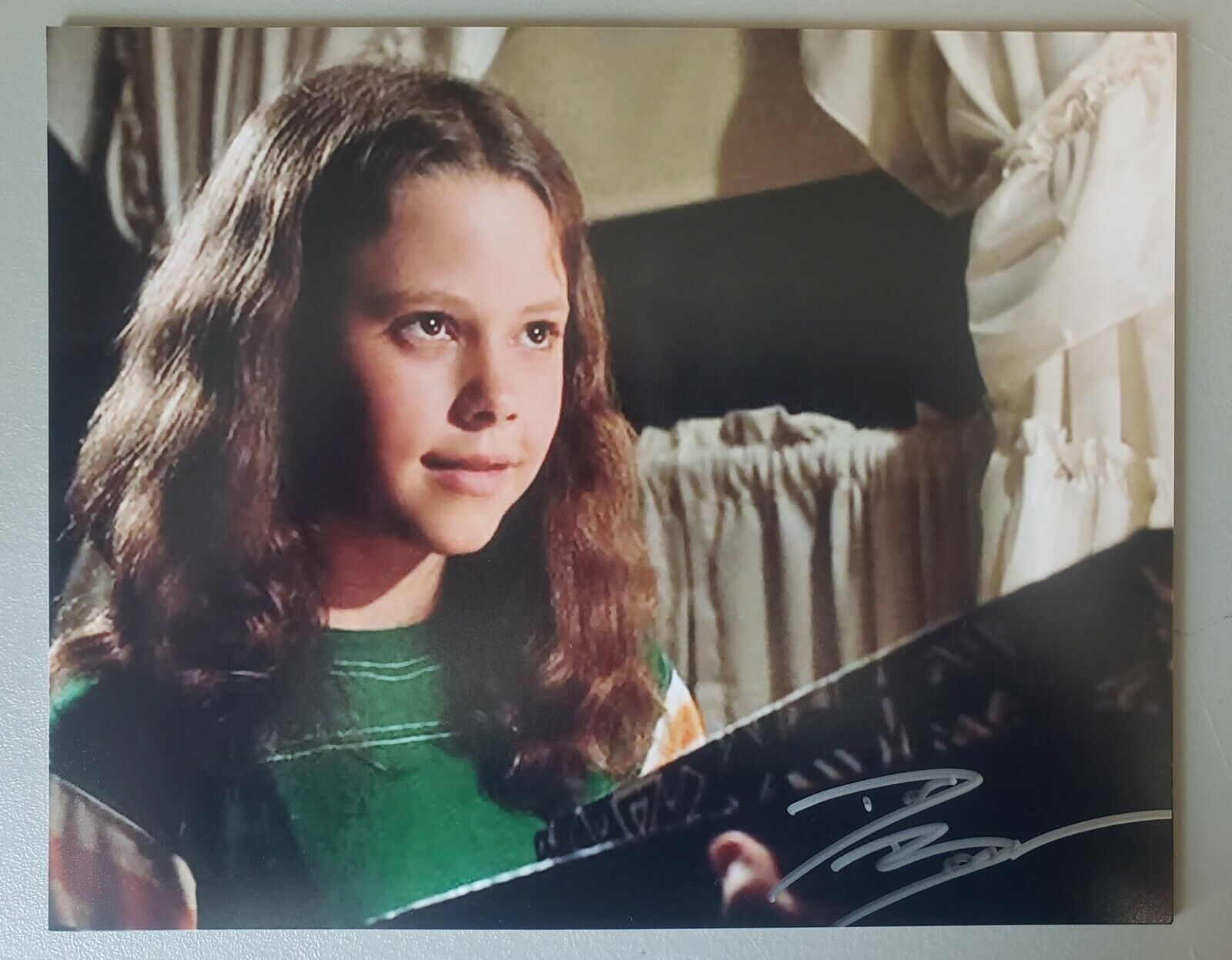 8X10 Autographed by Dana Barron in Vacation.