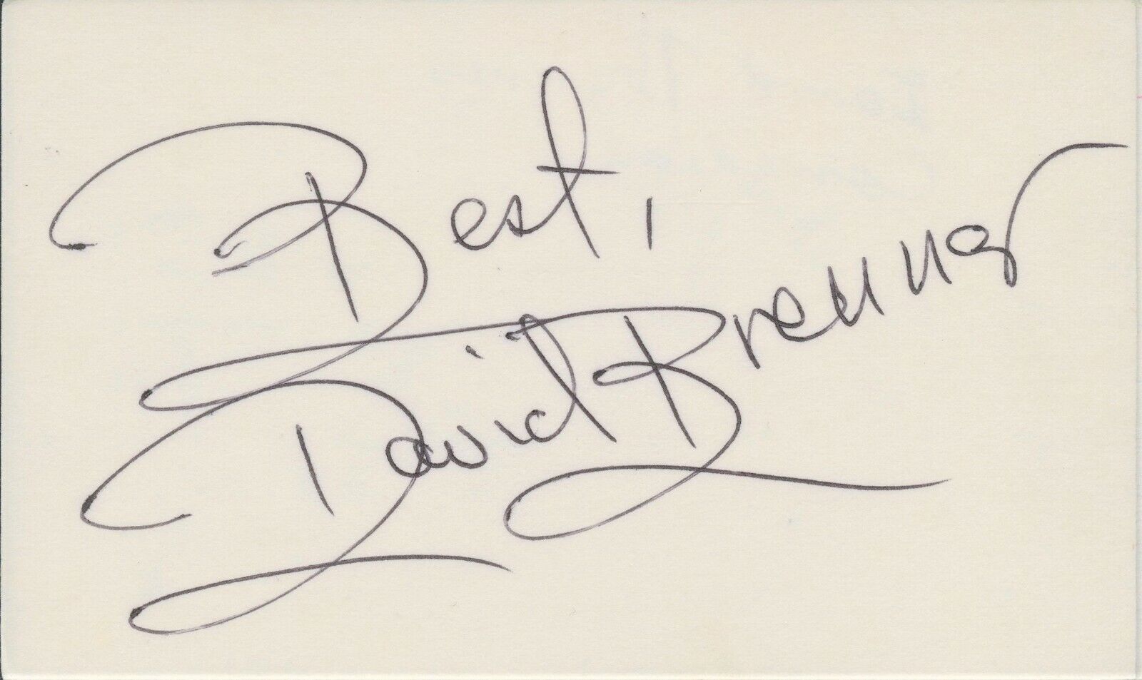 Comedy Greats Autographs - ELAYNE BOOSLER & DAVID BRENNER