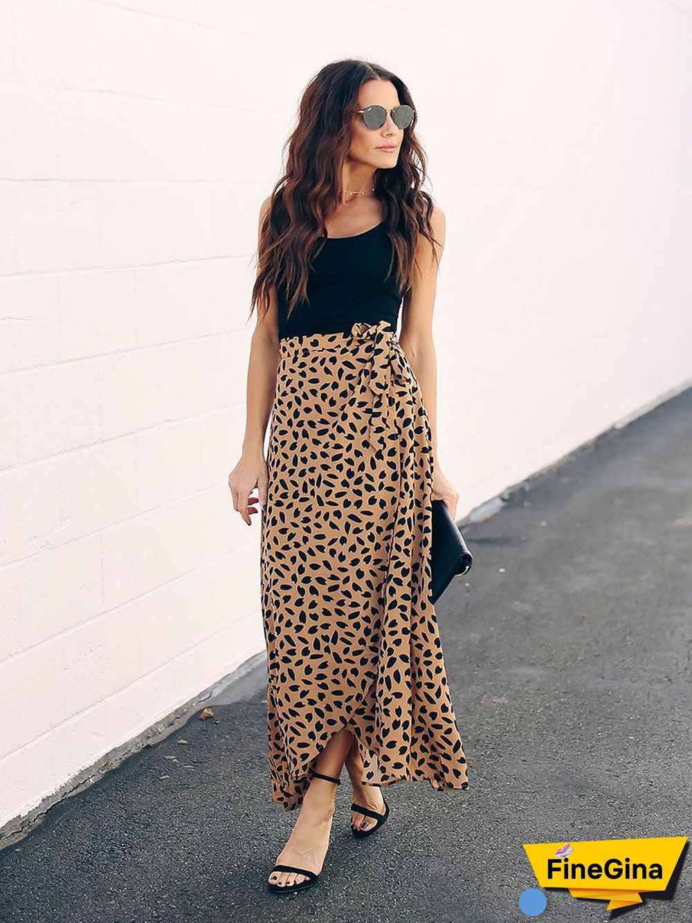 Vacation Floral Printed Skirt