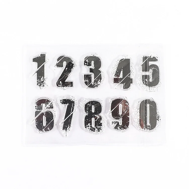 DIY Hand Account Transparent Silicone Stamp gbfke