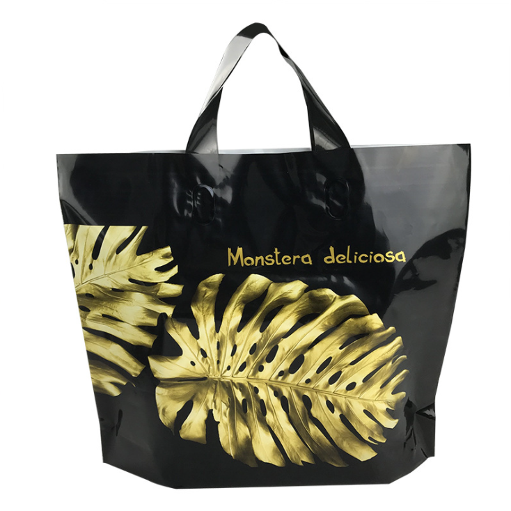 Thick Clothing Tote Bags（Golden Leaves）