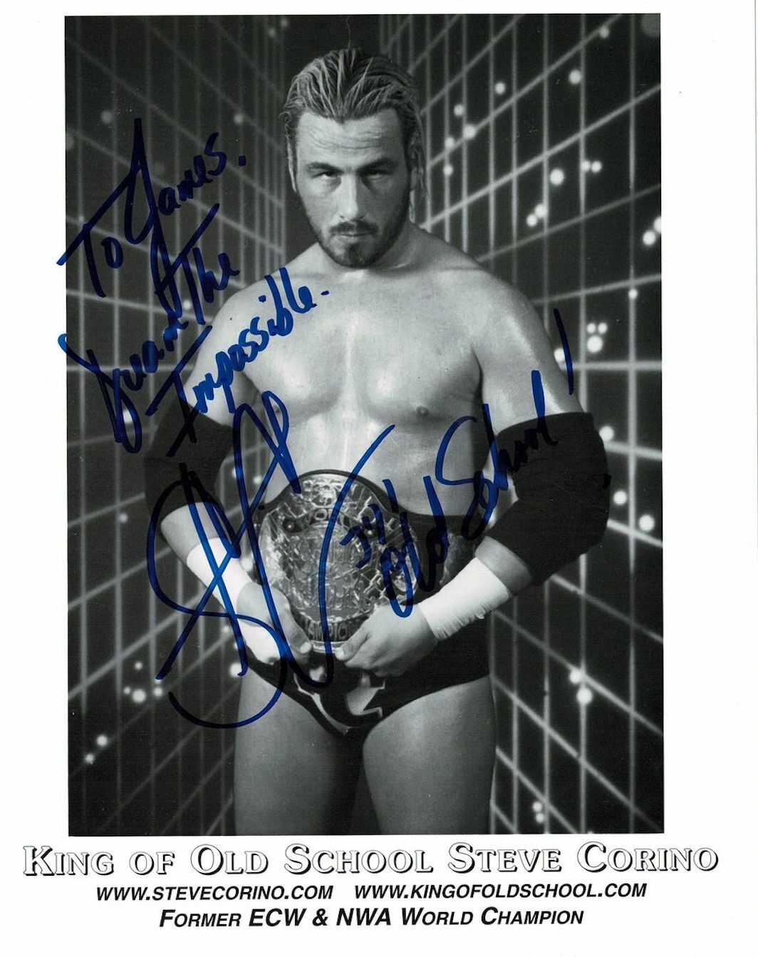 Steve Corino signed autographed 8x10 Photo Poster painting! AMCo! 13491