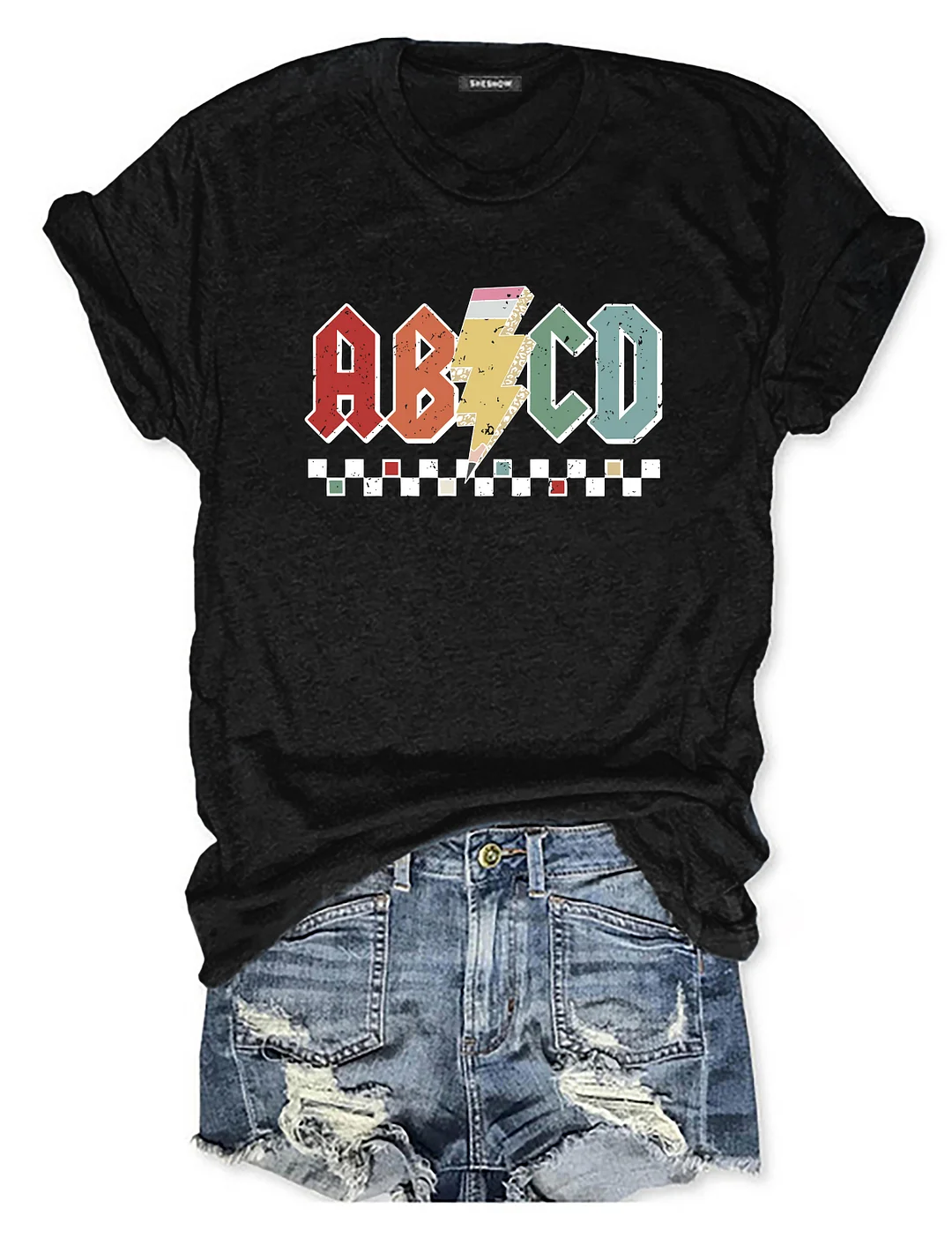 Abcd Teacher T-shirt