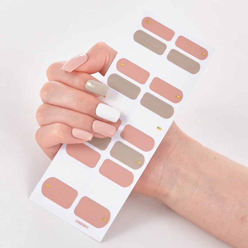 Churchf Fashionable Blue Diamonds Nail Art Stickers Collection Manicure DIY Nail Polish Strips Wraps for Party Decor-Nail Inspo