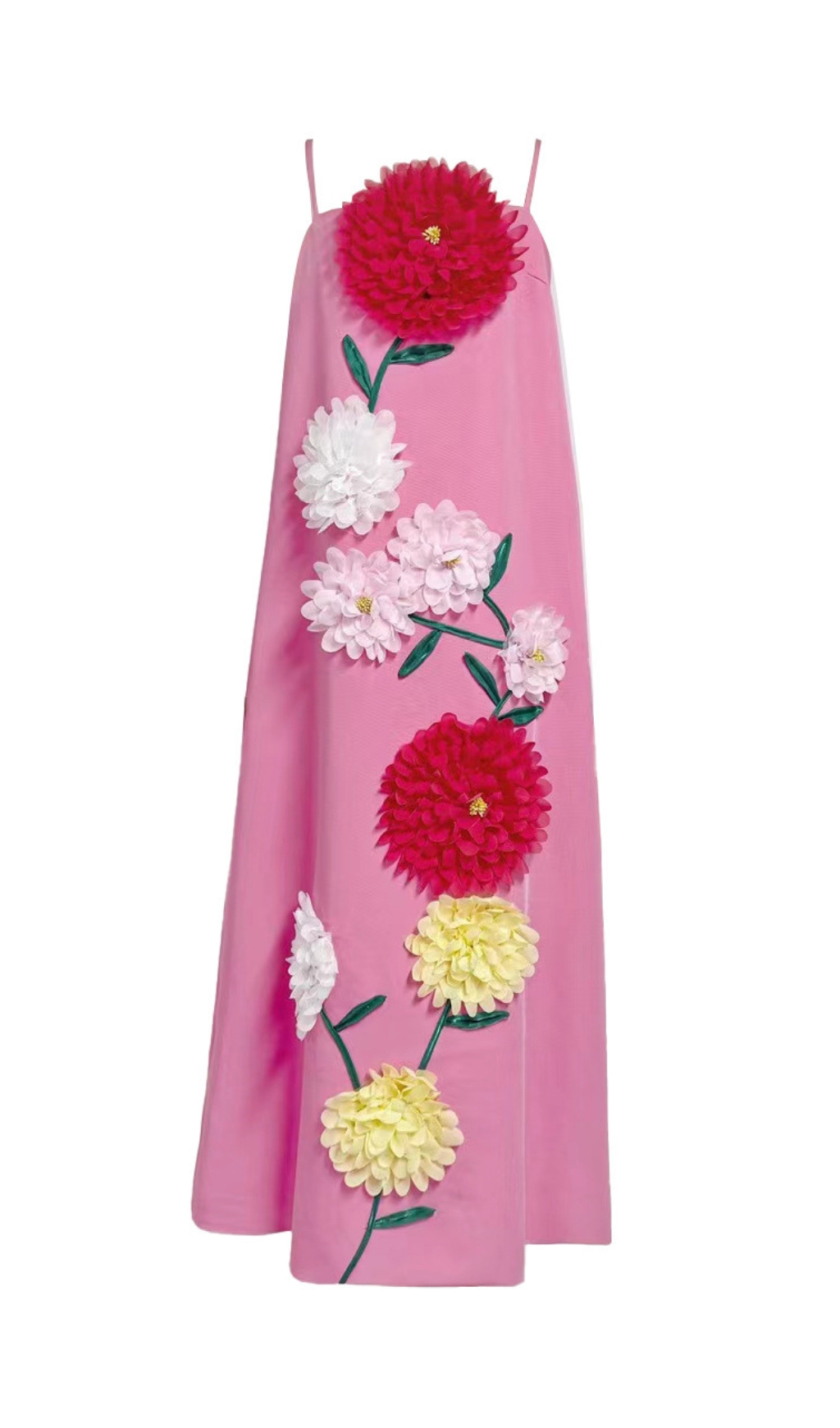 Erica Strappy Flower Maxi Dress Flowering Girl