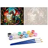 Dragon Glass Painting-Paint By Numbers Acrylic Painting 40*30CM(HOT)