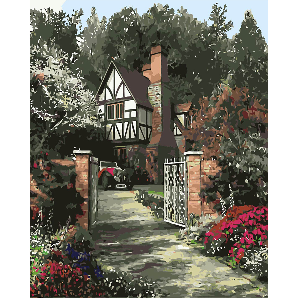 

40*50CM - Paint By Numbers - Farmhouse, 501 Original