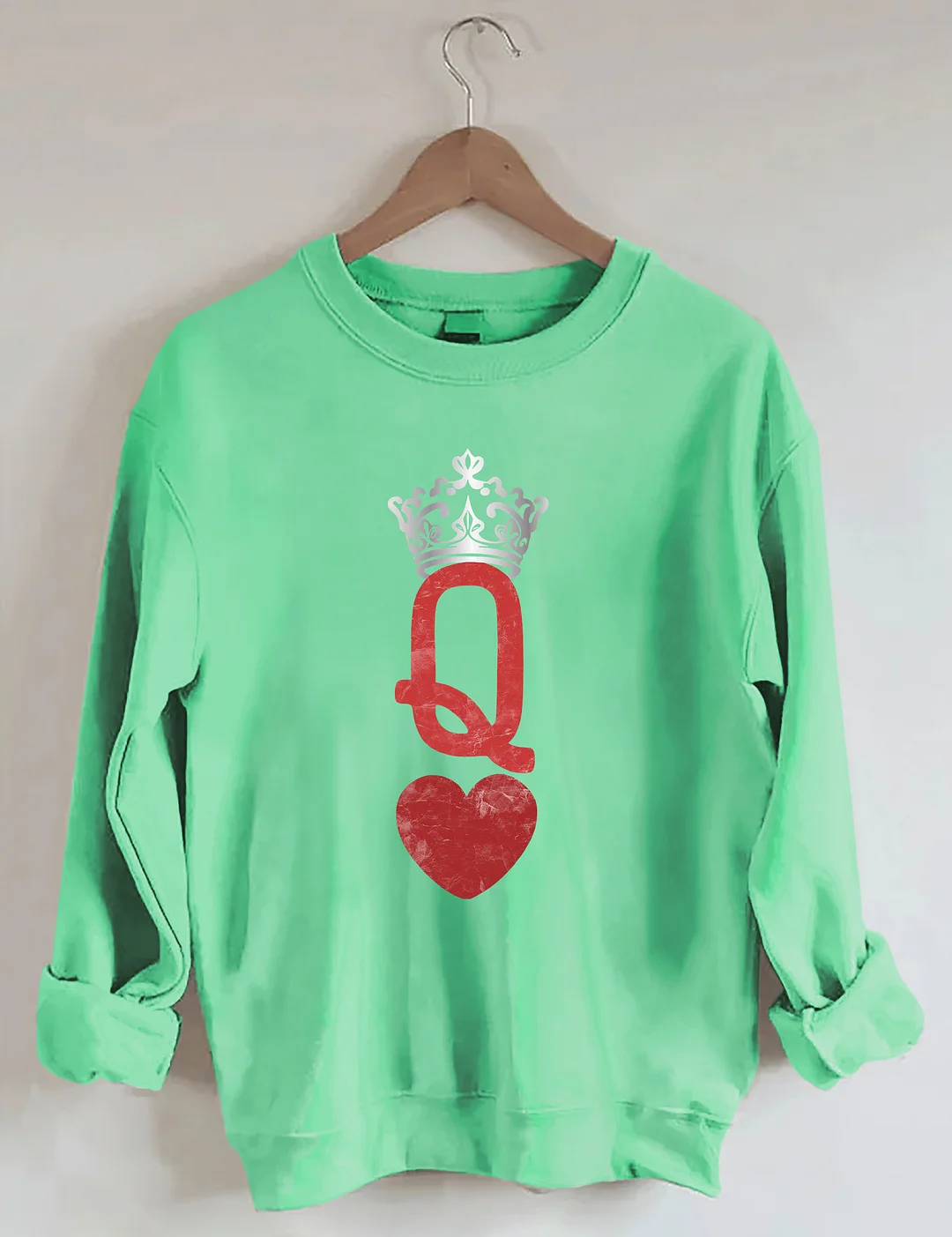 Queen Of Hearts Sweatshirt