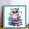 Owl - 18CT Stamped Cross Stitch 25*25cm/9.84*9.84in