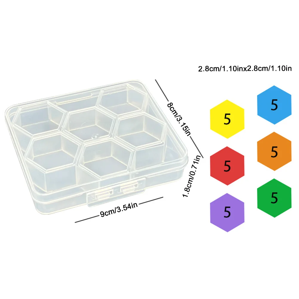 30/120Pcs Diamond Embroidery Drill Mud Kit with Box Diamond Mosaic Glue Clay Set