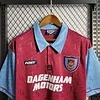 1995-1997 Retro West Ham United Hone Football Shirt 1:1 Thai Quality