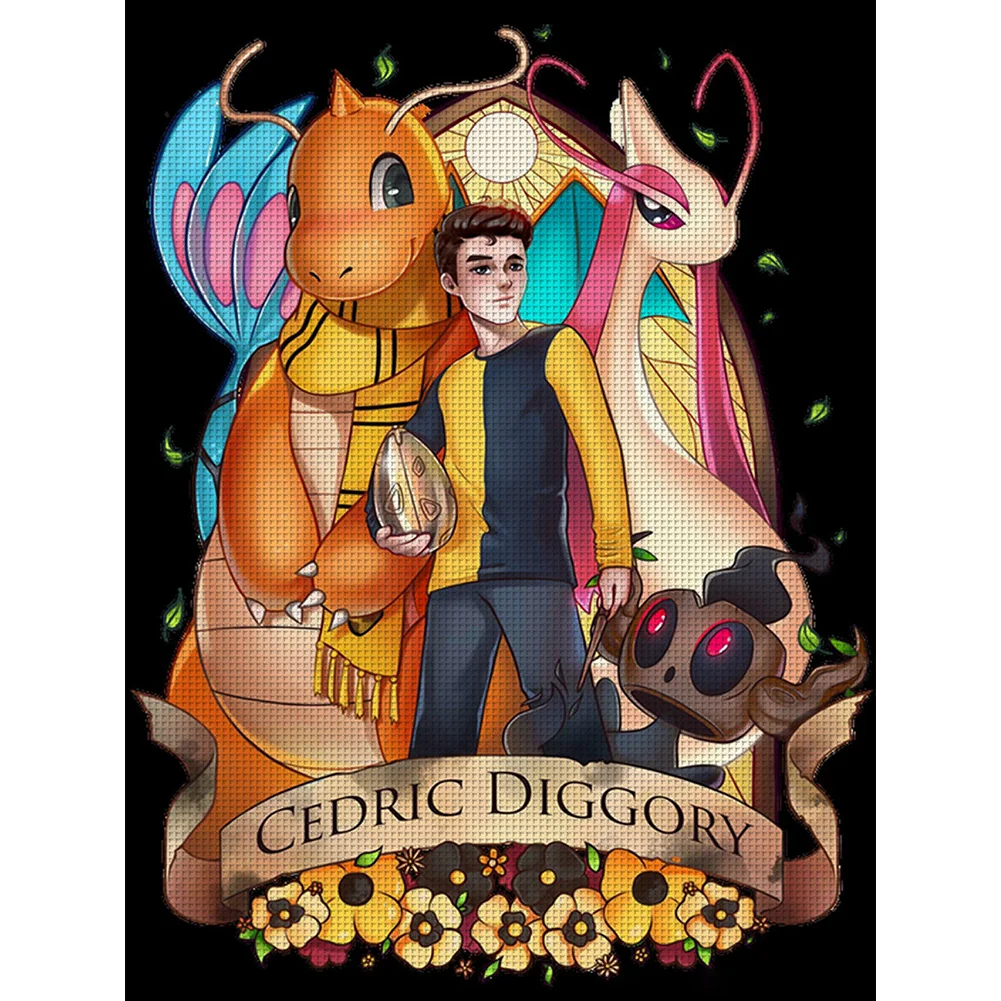 11CT Full Stamped Cross Stitch - Harry Potter(Canvas|50*65CM)