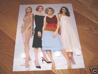 Sex In The City Sexy 8x10 Cast Promo Photo Poster painting #1