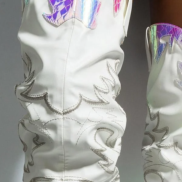 Western Over The Knee Boots