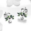 Tree of Life Stud Earrings 925 Sterling Silver 