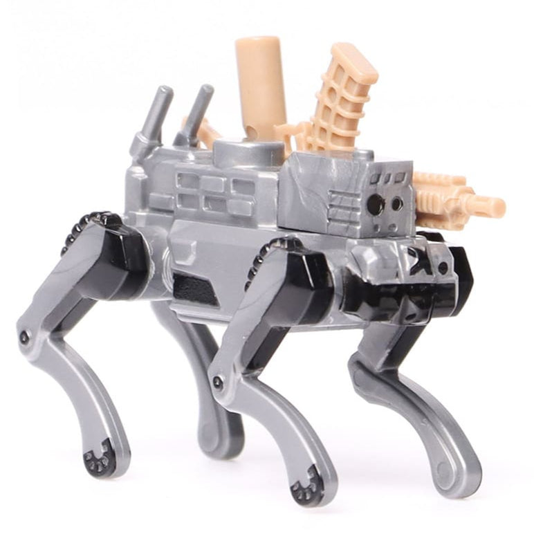 Robodog Custom Military Minifigure Minifigure Bricks monstertoys