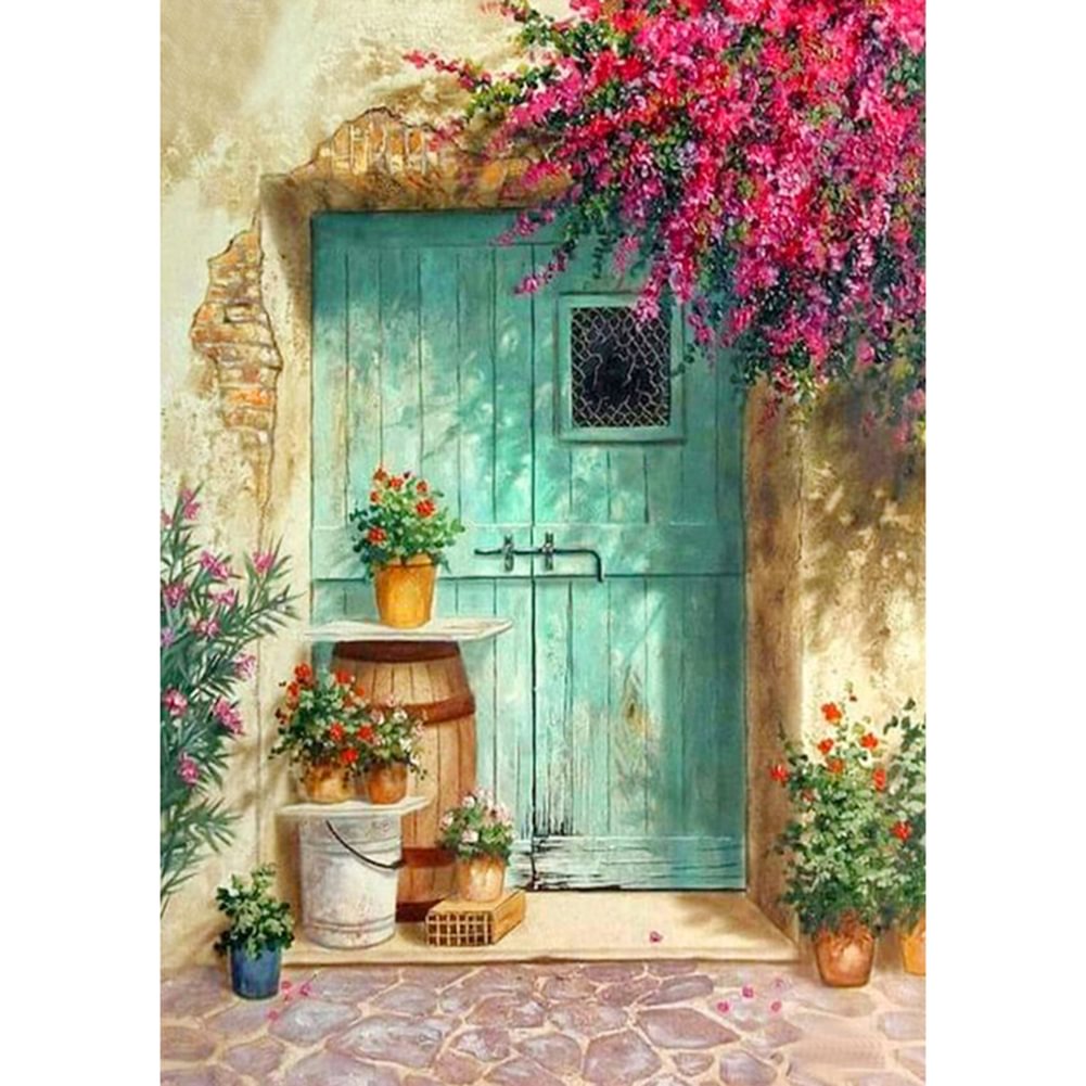 Diamond Painting - Full Round - Sunny Doorway(30*40cm)