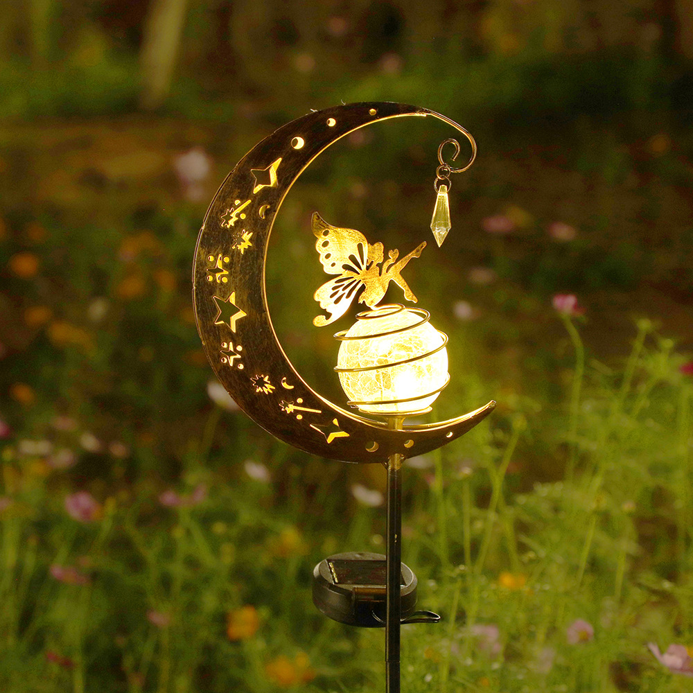 Solar Sun and Moon Fairy Lamp