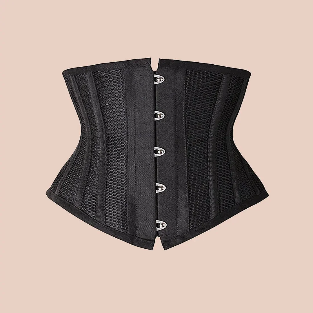  Short Torso Underbust Waist Training Corset Hourglass Body Shaper