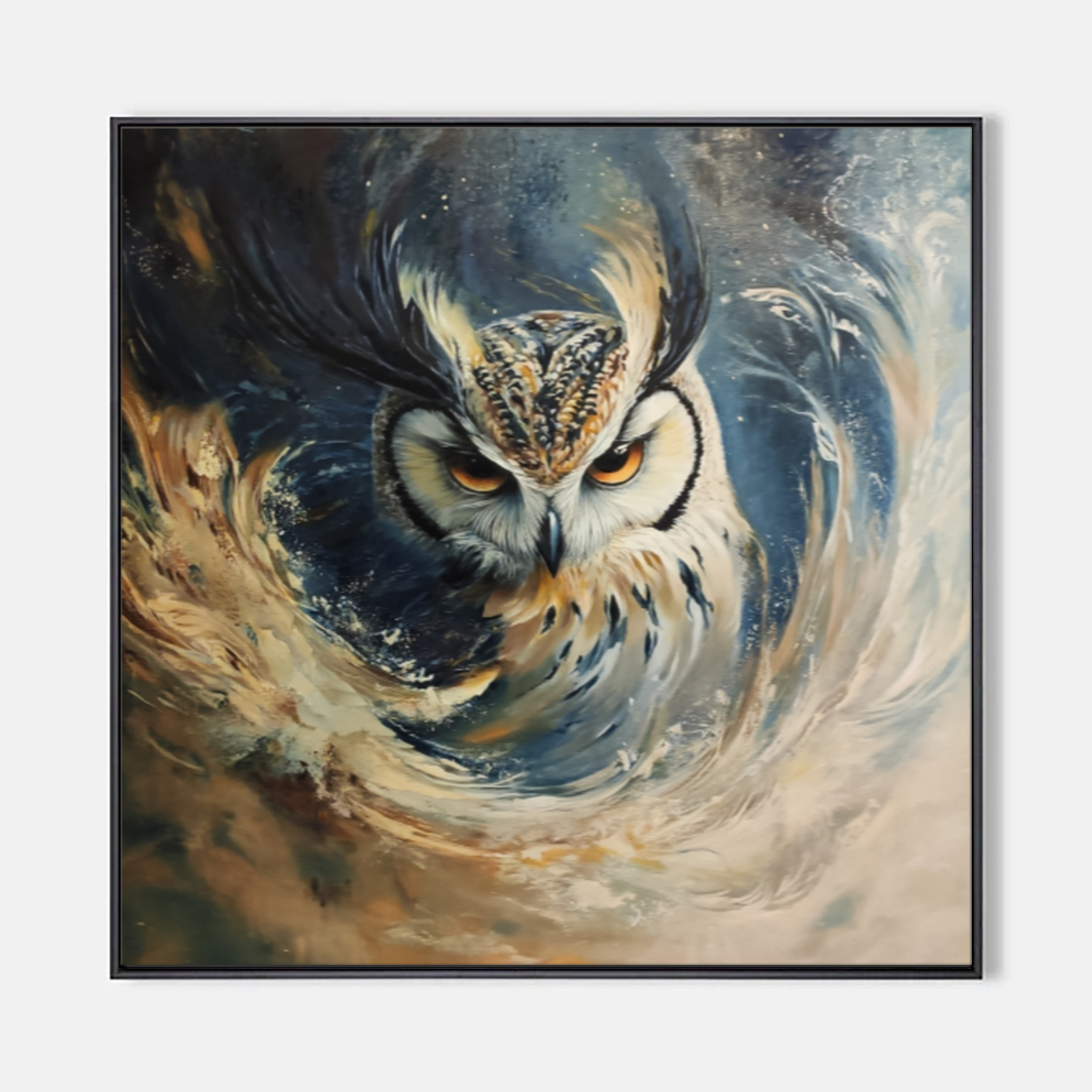 Arabelart AR1577 Oil Painting Owl &mdash; Exclusive
