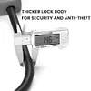 Bicycle U Lock with 2 Keys Bicycle U-shaped Lock for Road Mountain Electric Bike