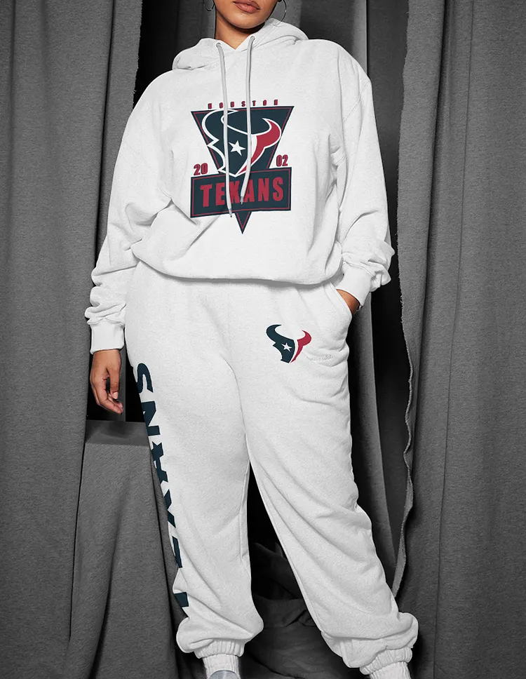 Houston Texans 3D Printed Pullover Hoodie And Sweatpant 2pcs Tracksuits