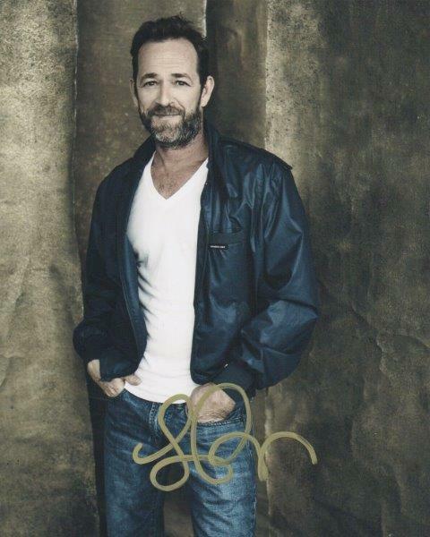 REPRINT - LUKE PERRY Actor Autographed Signed 8 x 10 Photo Poster painting Poster RP