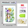 50 Pages A5 DIY Special Shaped Diamond Painting Diary Notebook Kit (Three Gnomes)