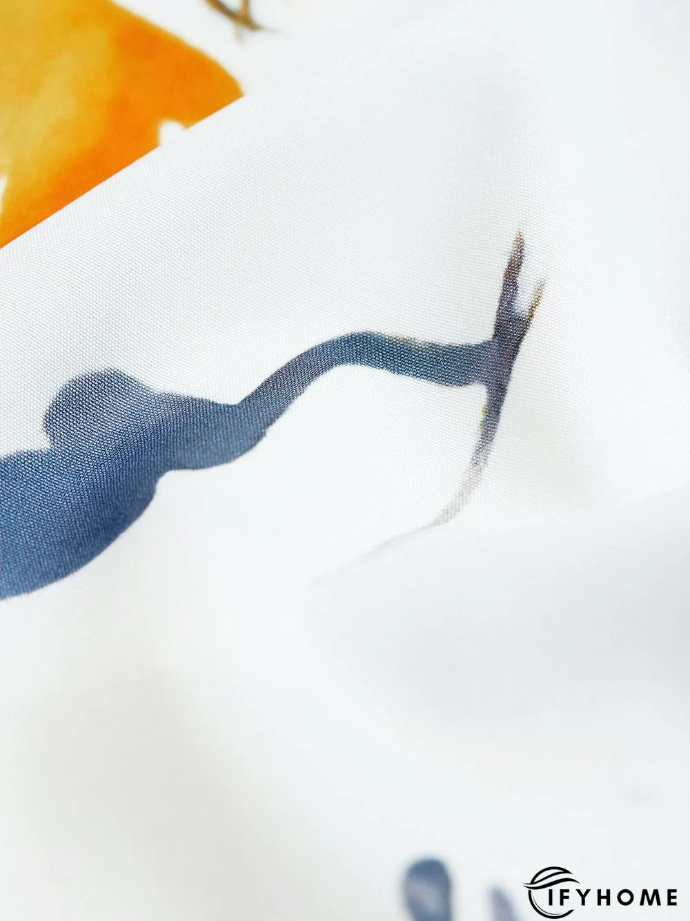 Polyester Fibre U-Neck Floral Casual Blouses | IFYHOME