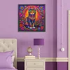 Colorful Cats-Full Round Diamond Painting 30*30CM