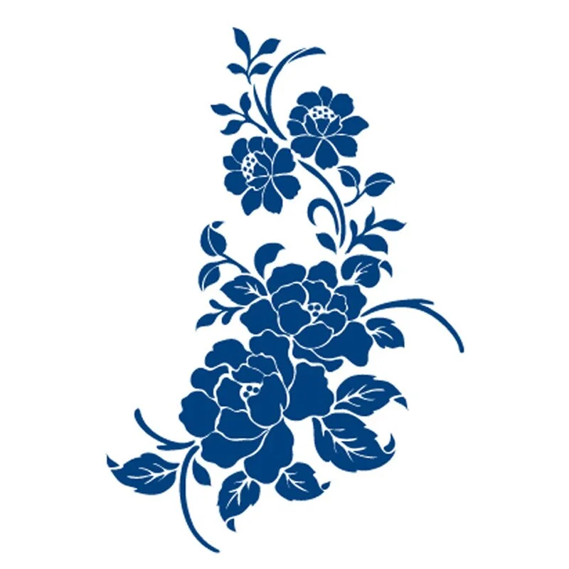 Semi-permanent Waterproof Temporary Tattoo Skull Snake Flower Body Art Tattoo Sticker Full Fake Tatoo Women Men