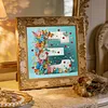 Butterfly Flower E 5D Partial Drill DIY Diamond Painting Kit 30*30cm